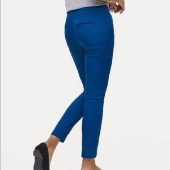 Ann Taylor loft skinny zip pocket ankle pants - Picture 2 of 6